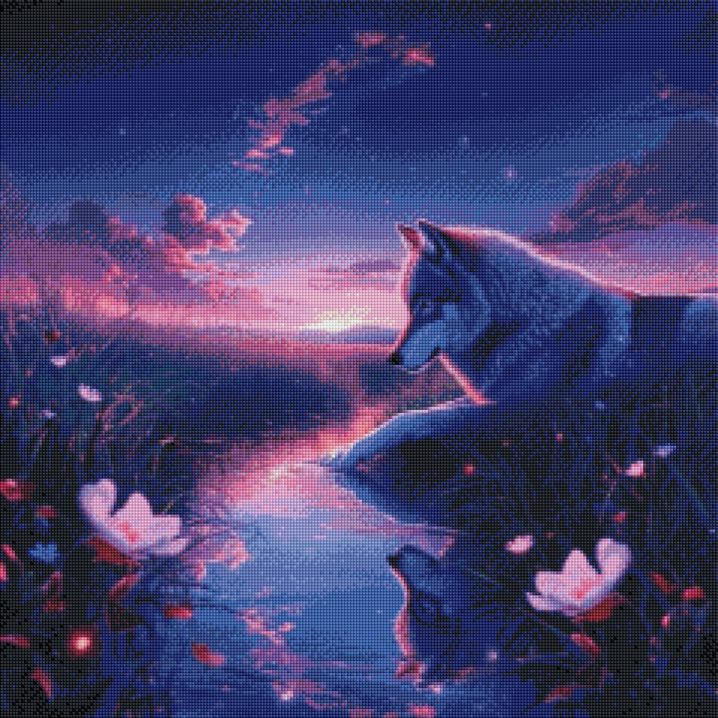 Wächterin Nala - Diamond Painting Kit - Artwork by Tina Diamonds