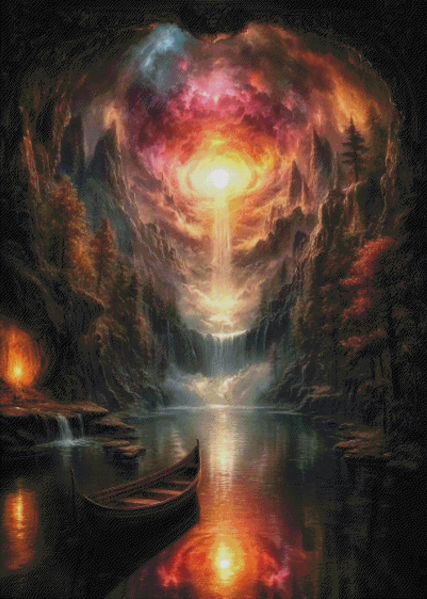 Das Tor der Ewigkeit - Diamond Painting Kit - Artwork by Ray Spark