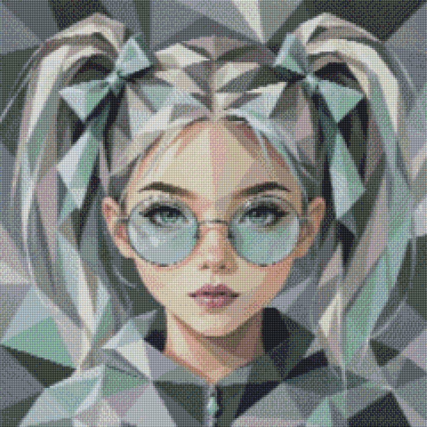 King Mäuserich Diamond Painting Kit | 50*60 cm | 96 DMC Colors | Artwork by Planetenparty