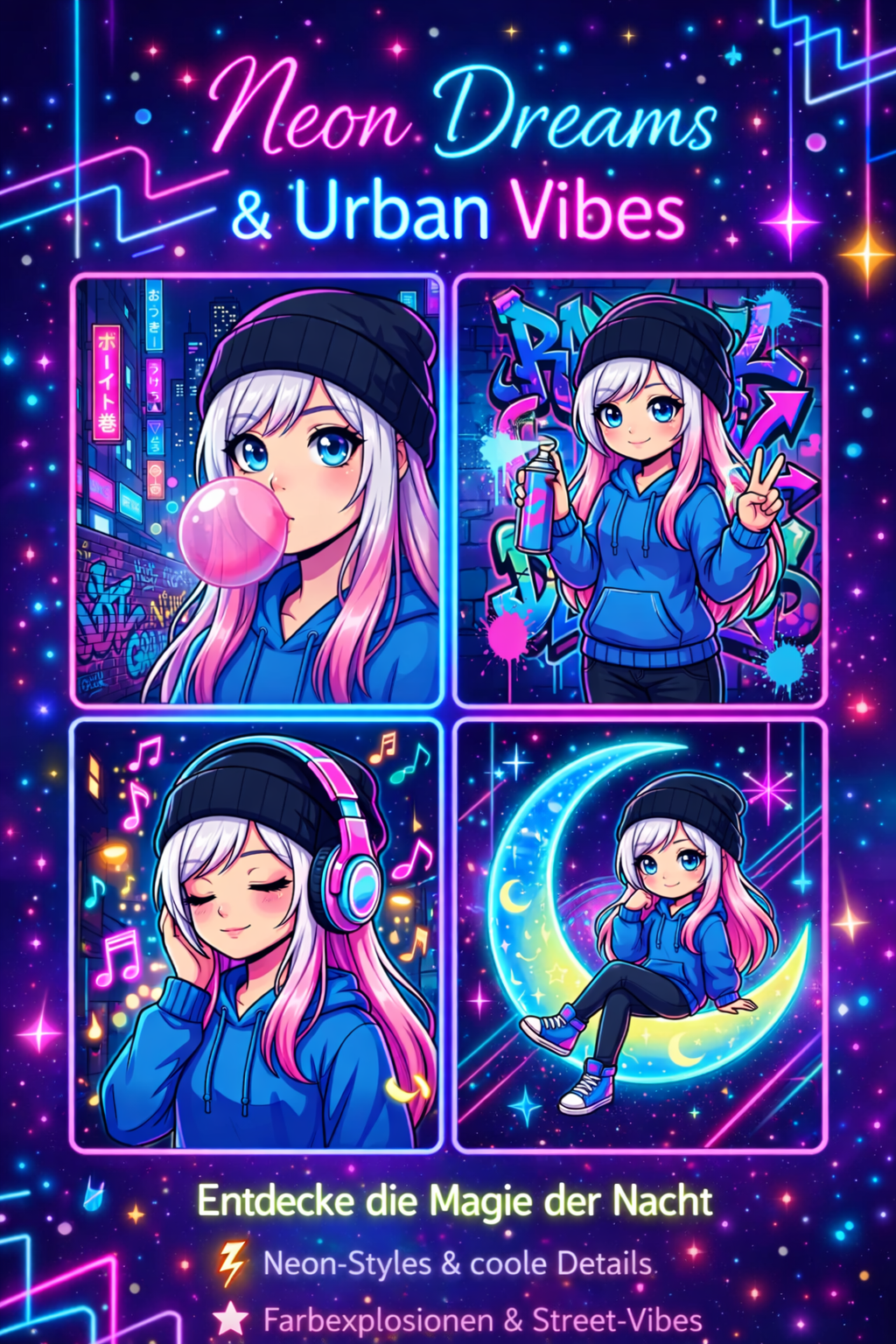 Neon Dreams & Urban Vibes