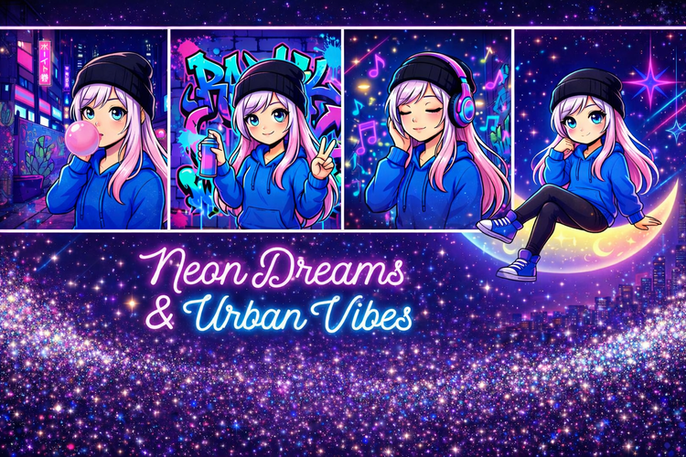 Neon Dreams & Urban Vibes