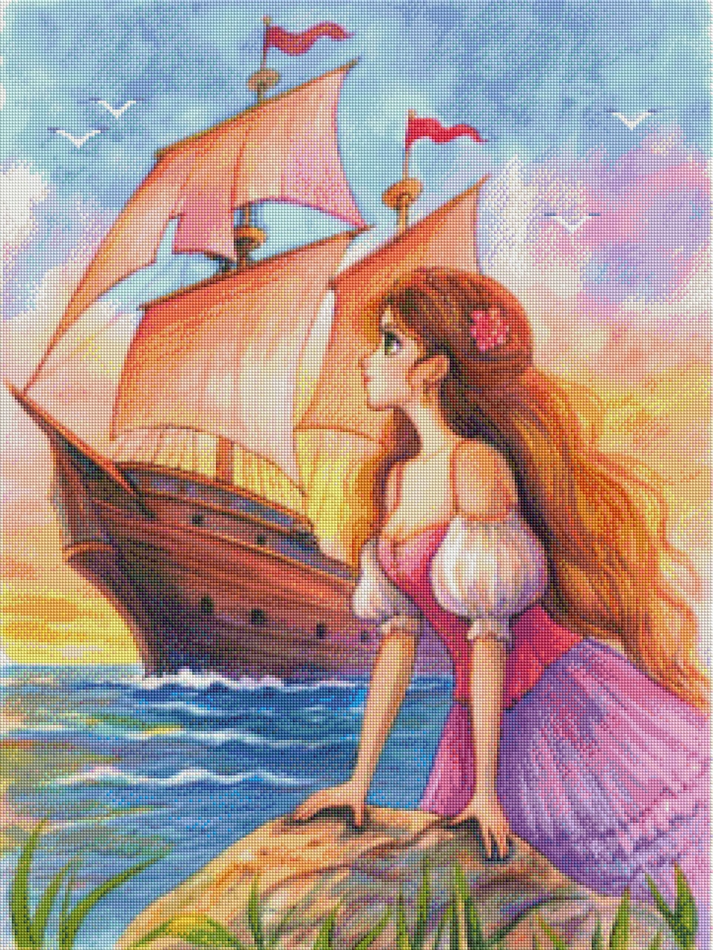 Assol – Julia Spiri | Diamond Painting 60 × 80 cm