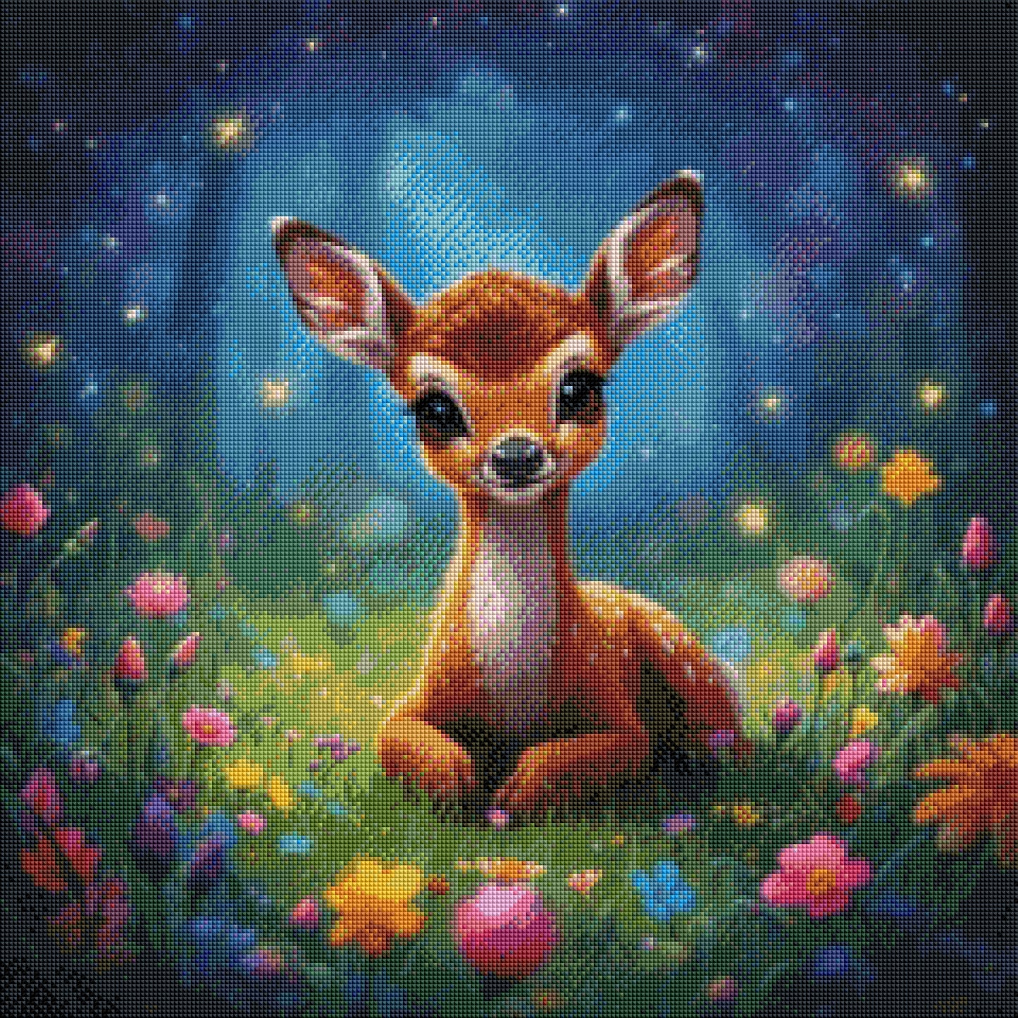 Nina im Abendglanz - Diamond Painting Kit - Artwork by Tina Diamonds