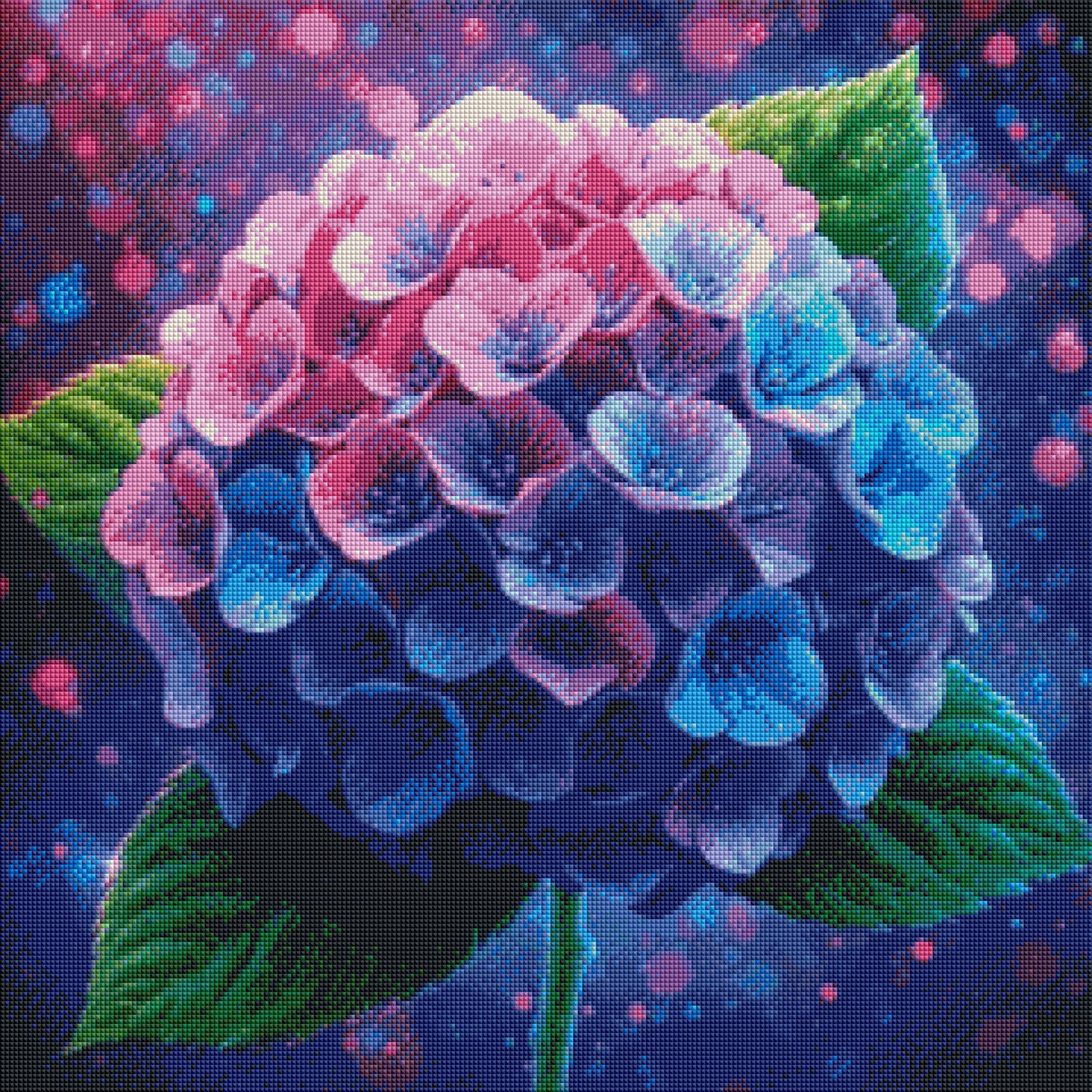 Hortensien Träume - Diamond Painting Kit - Artwork by Tina Diamonds