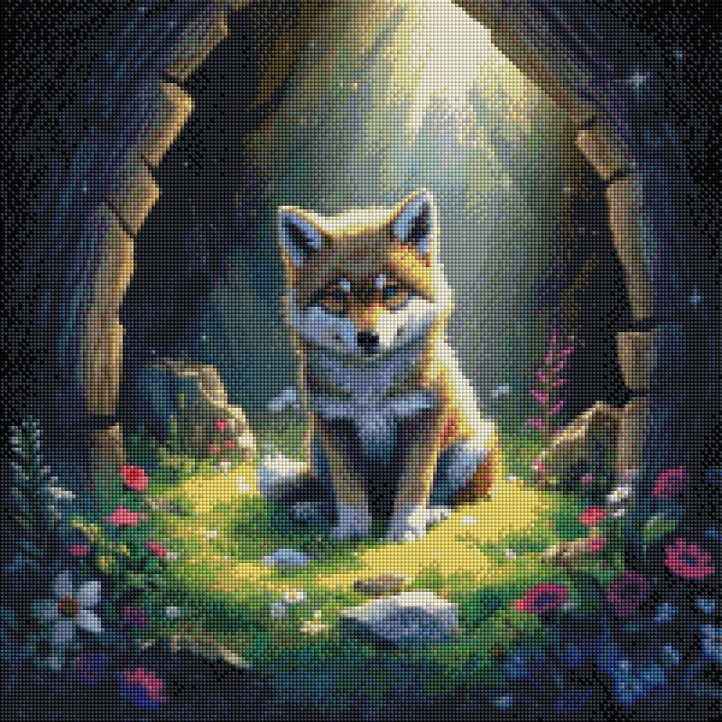 Im Glanz der Sonne - Diamond Painting Kit - Artwork by Tina Diamonds