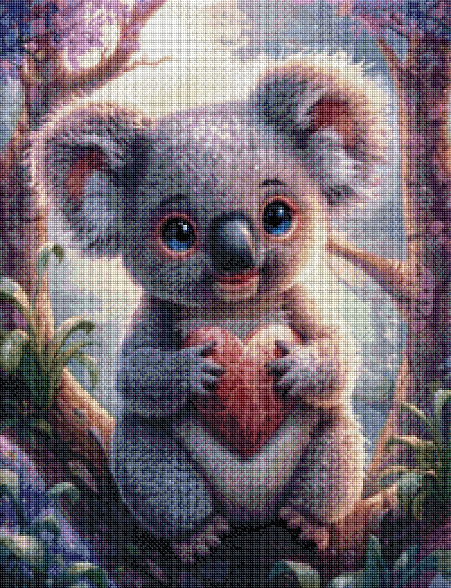 Koala Mia - Diamond Painting Kit - Artwork by Tina Diamonds
