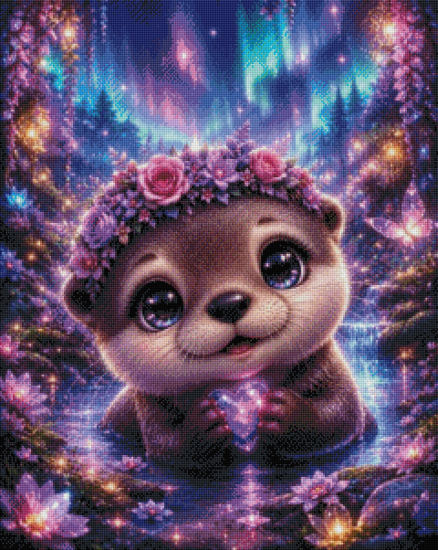 Auroraherz  - Diamond Painting Kit | 60*75 cm | 179 DMC-Farben | Artwork by Glitzerkrümel