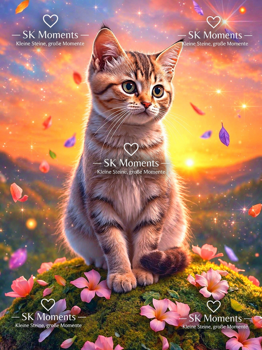 Auf Samtpfoten – Diamond Painting – SK Moments