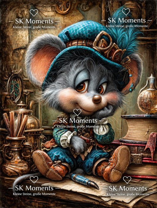 Professor Pip – Diamond Painting mit SK Moments Wasserzeichen