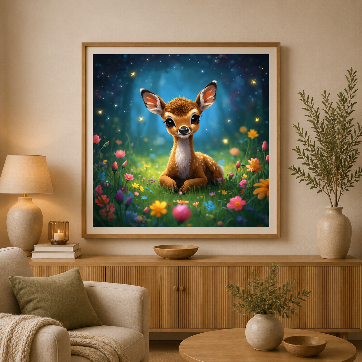 Nina im Abendglanz - Diamond Painting Kit - Artwork by Tina Diamonds