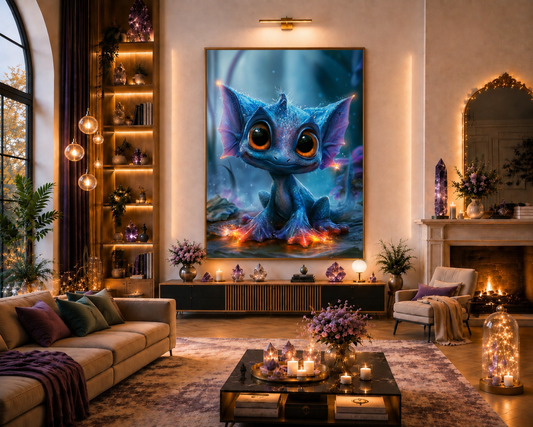 Crazy Ray´s - Ocean Spark  Diamond Painting Kit | 60*80 cm | 100 DMC-Farben | Artwork by Ray Spark