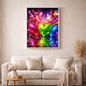 Neon Love - Diamond Painting Kit - AI Artwork by SK Moments 50x50cm (eckige Steine)