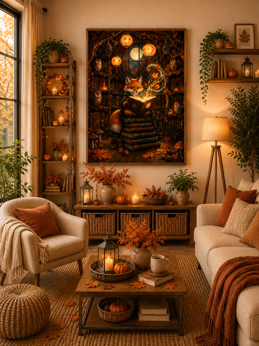 Zwischen Mondlicht und Magie  - Diamond Painting Kit | 60*80 cm | 128 DMC-Farben | Artwork by SK Moments