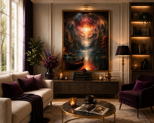 Das Tor der Ewigkeit - Diamond Painting Kit - Artwork by Ray Spark