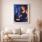 Morgenlicht&Schnurren - Diamond Painting Kit - AI Artwork by SK Moments 60x60cm (eckige Steine)