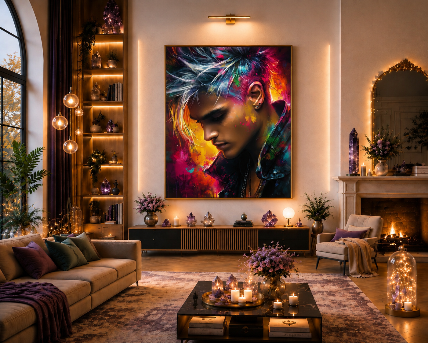Neon Soul - Diamond Painting Kit - Artwork by Ray Spark