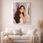 Abendglanz - Diamond Painting Kit - AI Artwork by Farbenzauberwelt 50x70cm (eckige Steine)