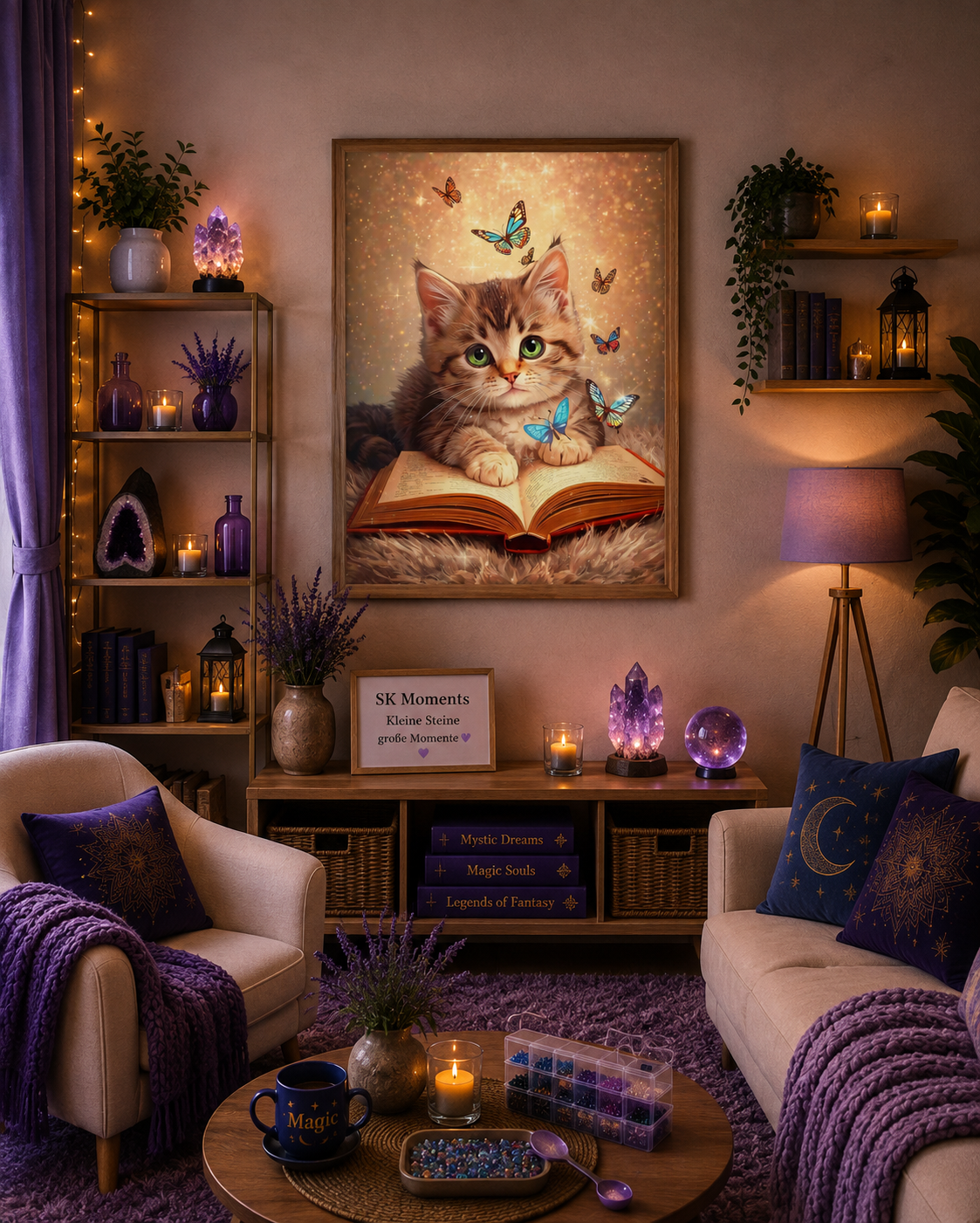 Happiness - Diamond Painting Kit - Artwork by Tina Diamonds
