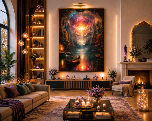 Das Tor der Ewigkeit - Diamond Painting Kit | 100*140 cm | 145 DMC-Farben | Artwork by Ray Spark
