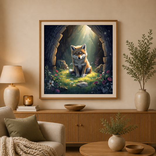 Im Glanz der Sonne - Diamond Painting Kit - Artwork by Tina Diamonds